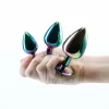 Rear Assets Trainer Kit Chrome-Plated Graduated Set 3 pcs Silver. Butt plug. See functions