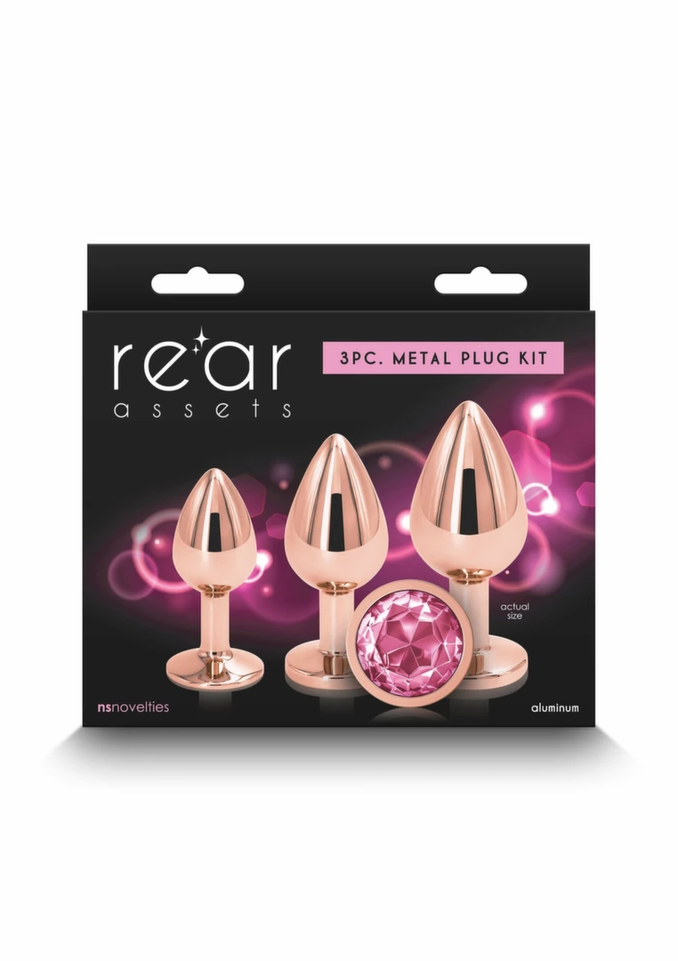 Rear Assets Trainer Kit zestaw 3 chromowanych korkow progresywnych