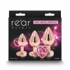 Rear Assets Trainer Kit Heart zestaw 3 chromowanych korkow serce
