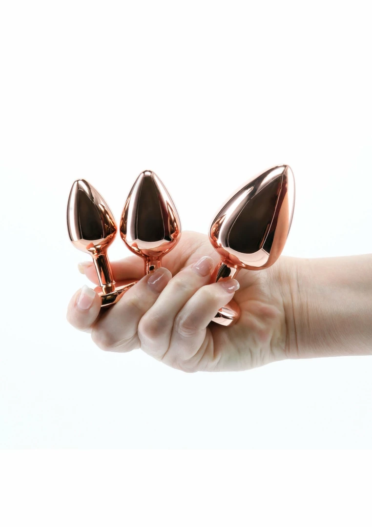 Rear Assets Trainer Kit Heart Chrome-Plated 3-Piece Set