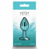 NS Novelties Rear Assets Small Chrome-Plated Aluminum Plug. Butt plug