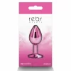 NS Novelties Rear Assets Small Chrome-Plated Intimate Plug Silver. Butt plug. See functions