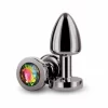 NS Novelties Rear Assets Petite Chrome-Plated Intimate Plug Silver - Anelma NS Novelties Rear Assets Petite Chrome-Plated Intimate Plug Silver