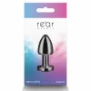 NS Novelties Rear Assets Petite Chrome-Plated Intimate Plug Silver. Butt plug. See functions