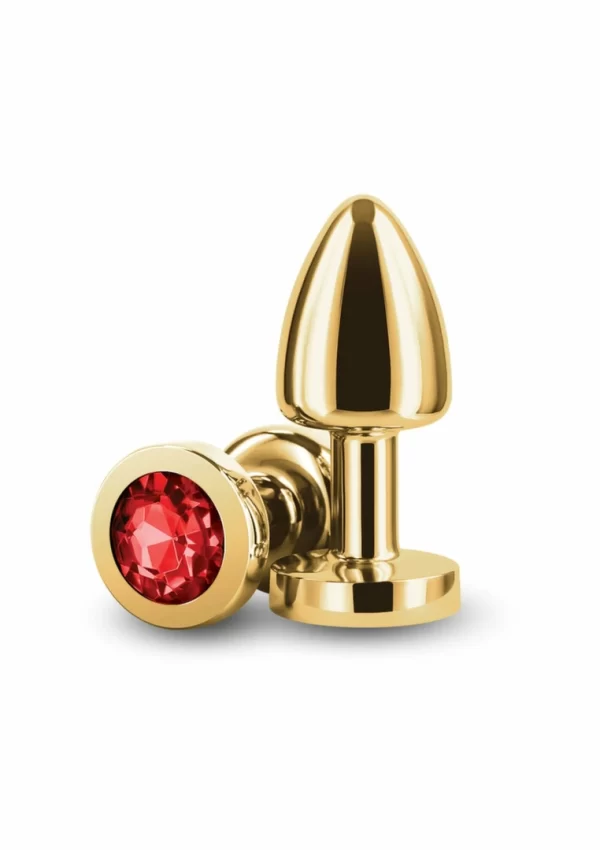 NS Novelties Rear Assets Petite Chrome-Plated Intimate Plug Silver