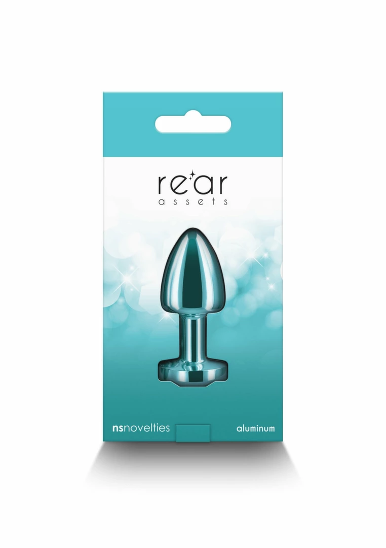 NS Novelties Rear Assets Petite Chrome-Plated Intimate Plug Silver. Butt plug. See functions
