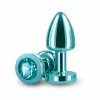 NS Novelties Rear Assets Petite Chrome-Plated Intimate Plug Silver