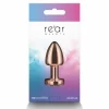 NS Novelties Rear Assets Petite Chrome-Plated Aluminum Plug