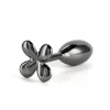 Rear Assets Clover Chrome-Plated Aluminum Plug Medium Pink