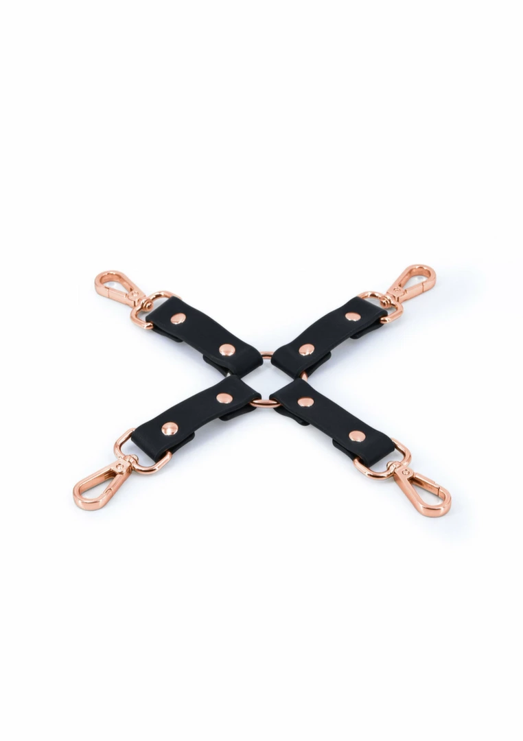 NS Novelties Bondage Couture Hog Tie - elegancki system poÅ‚Ä…czeÅ„