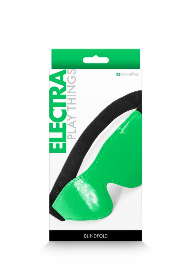 NS Novelties Electra Blindfold Adjustable Neoprene Black