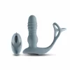 Renegade The Handyman Silicone Ring & Remote Massager Black - Anelma Renegade The Handyman Silicone Ring & Remote Massager Black