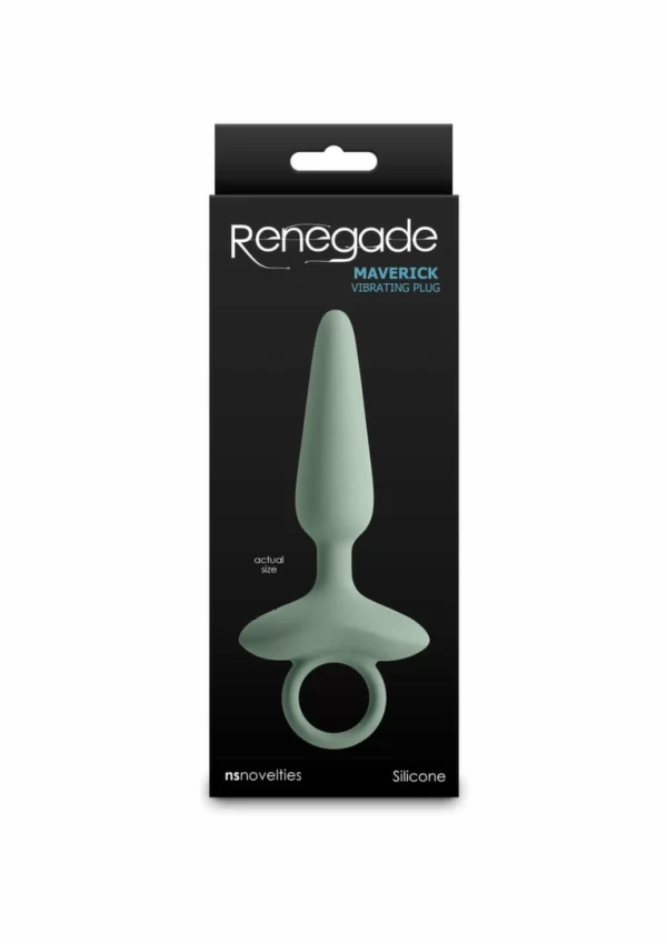 NS Novelties Renegade Maverick - silikonowy wibrujÄ…cy plug