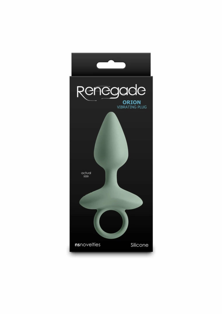 NS Novelties Renegade Orion - silikonowy wibrujÄ…cy plug