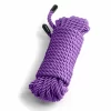 Bound Rope lina wiÄ…Å¼Ä…ca miÄ™kka 10 m czarna komfortowa powierzchnia