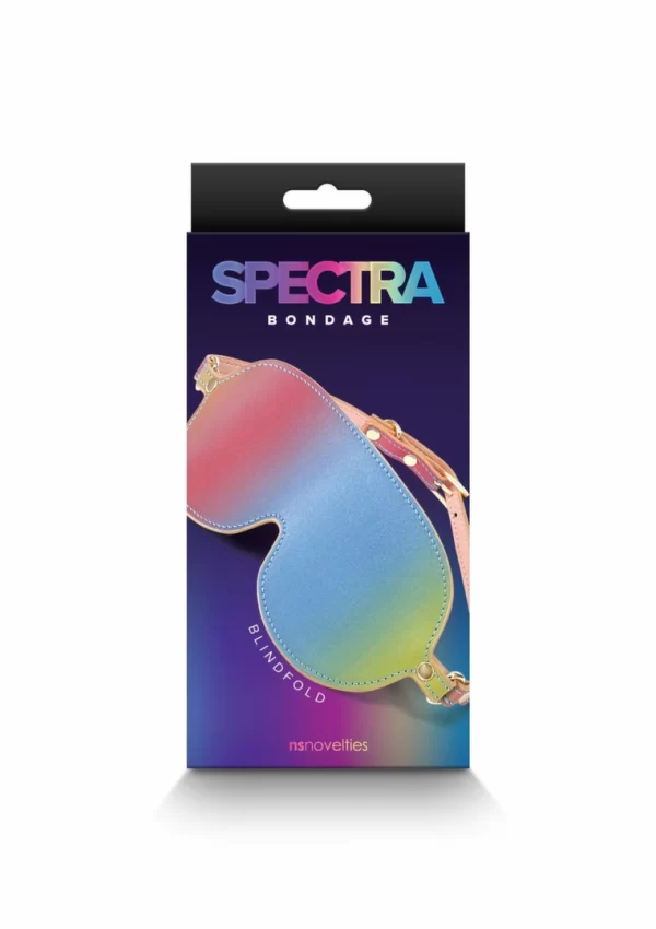 Spectra Bondage Blindfold Premium Comfort Adjustable Black