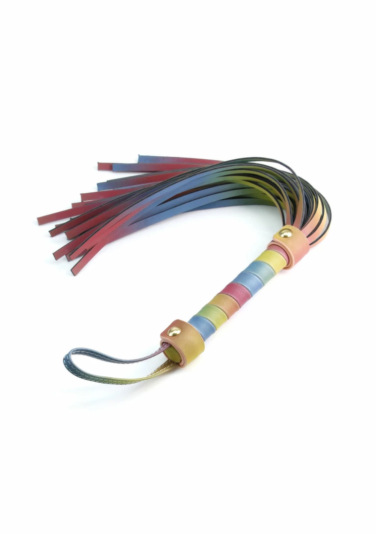 Spectra Bondage Flogger - stylowy bat z trwaÅ‚ego materiaÅ‚u