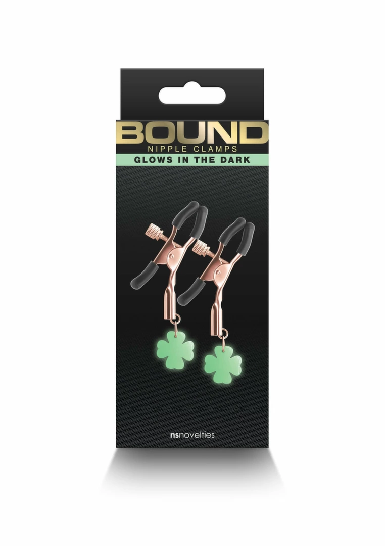 NS Novelties Nipple Clamps G4 - regulowane klamry z silikonowymi koÅ„cowkami