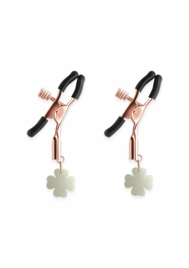 NS Novelties Nipple Clamps G4 - regulowane klamry z silikonowymi koÅ„cowkami