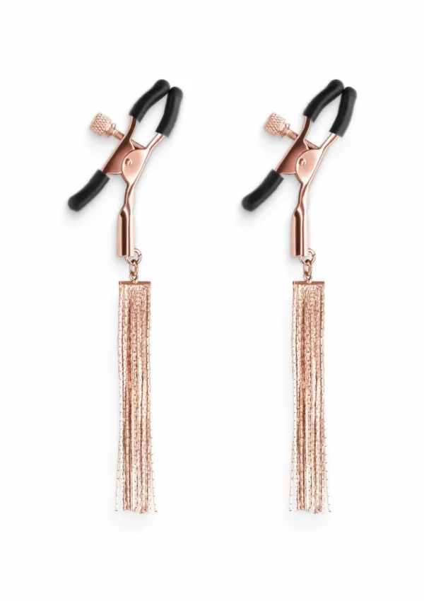 NS Novelties Nipple Clamps D2 regulowane klamry silikonowe metalowe