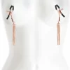 NS Novelties Bound Adjustable Nipple Clamps D2 Silicone Tips