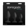 NS Novelties Renegade Triple Ace Kit Silicone Plug Set