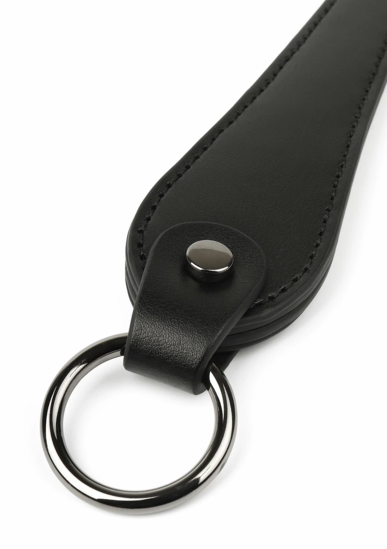 Hidden Desire Genuine Leather Belt Slapper - pas skorzany z ergonomicznym uchwytem