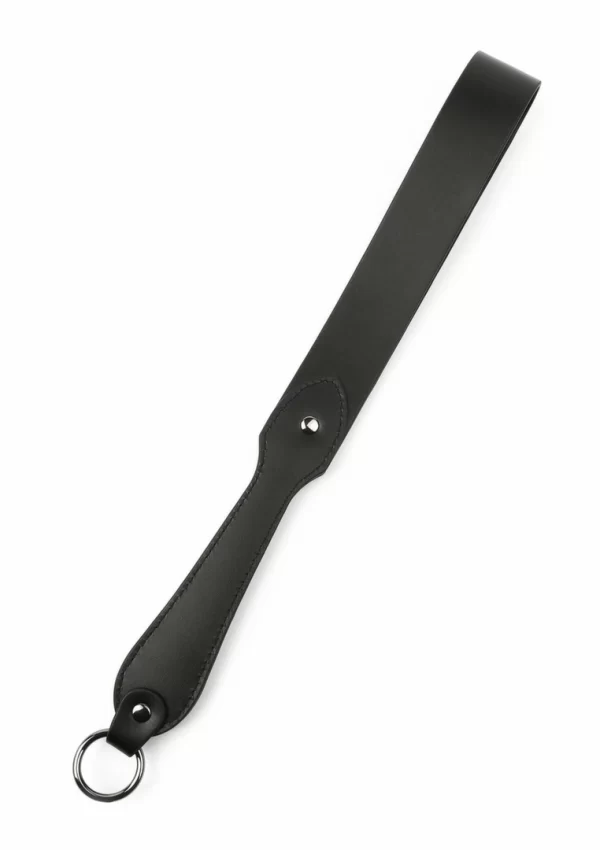 Hidden Desire Genuine Leather Belt Slapper - pas skorzany z ergonomicznym uchwytem