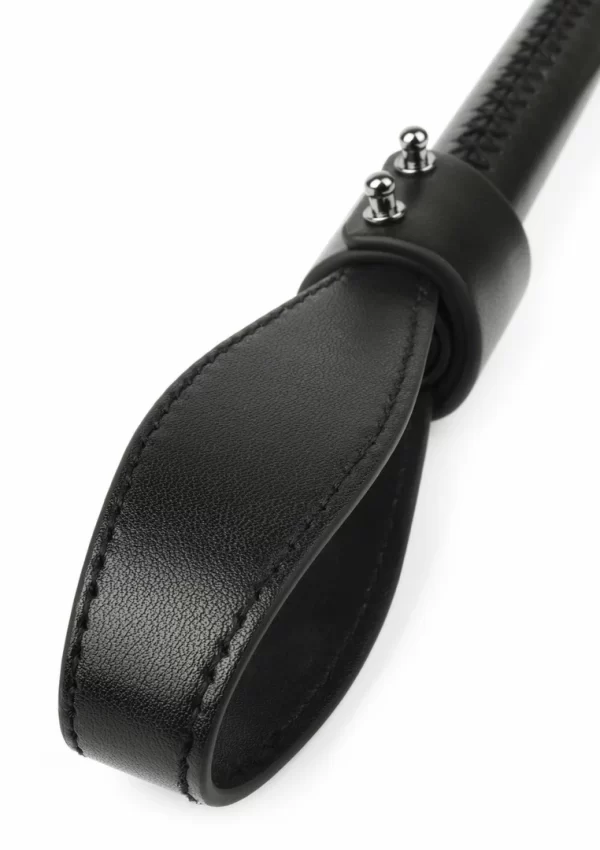 Hidden Desire Genuine Leather Chain Whip - skorzany bat z metalowymi ogniwami