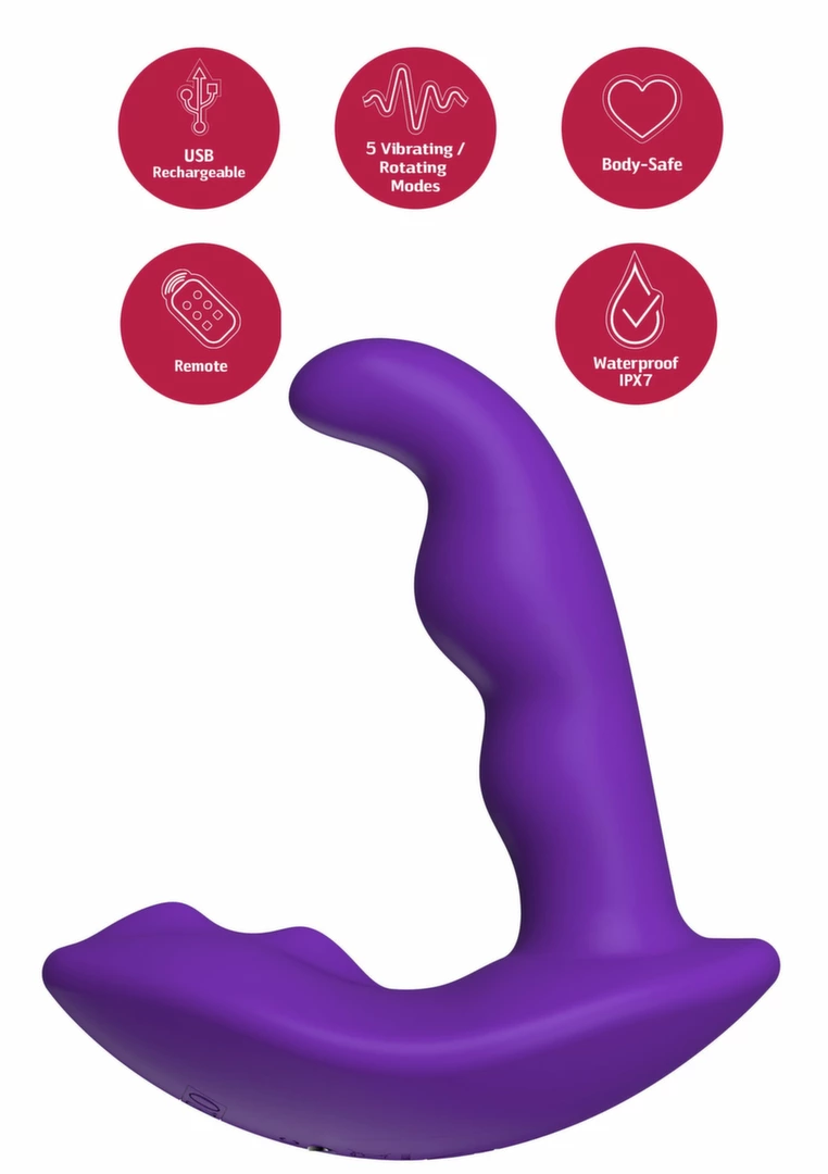 She.E.O Anal Stimulator Vibrator z pilotem - Anelma She.E.O Anal Stimulator Vibrator z pilotem