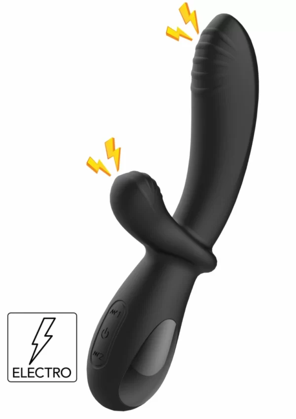 She.E.O eStim G-Spot Vibrator dwusilnikowy silikon - vibraattori