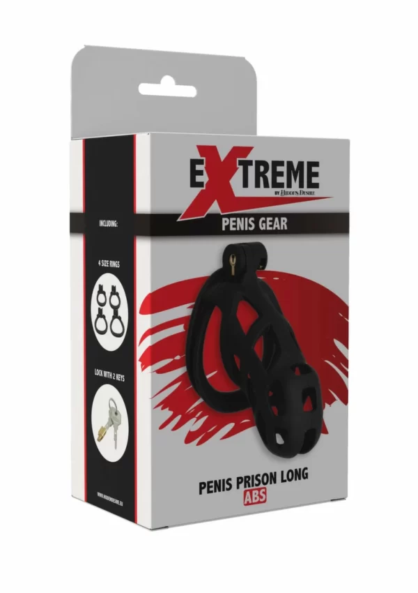 EXTREME by HIDDEN DESIRE Model Penis Prison Long ABS System