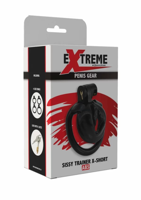 EXTREME by HIDDEN DESIRE Sissy Trainer X-Short Chastity