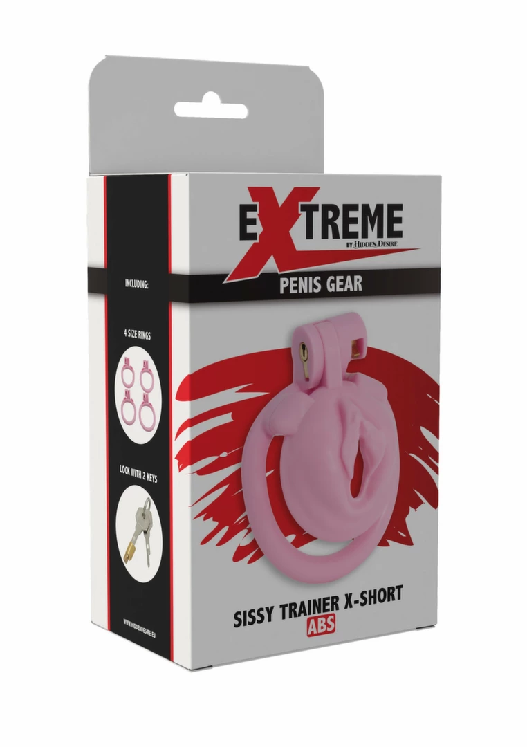 EXTREME by HIDDEN DESIRE Sissy Trainer X-Short Chastity