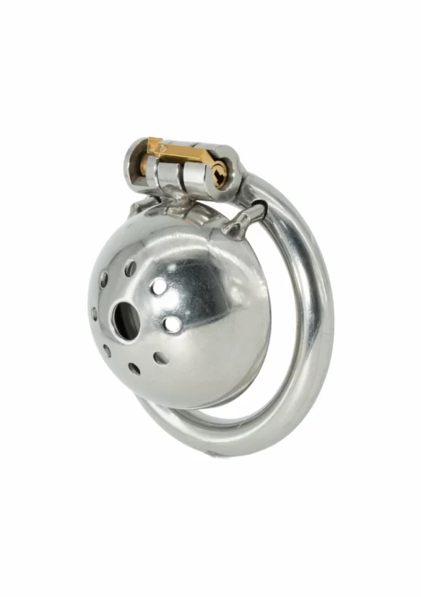 HIDDEN DESIRE Stainless Vault X-Short Steel Chastity Device
