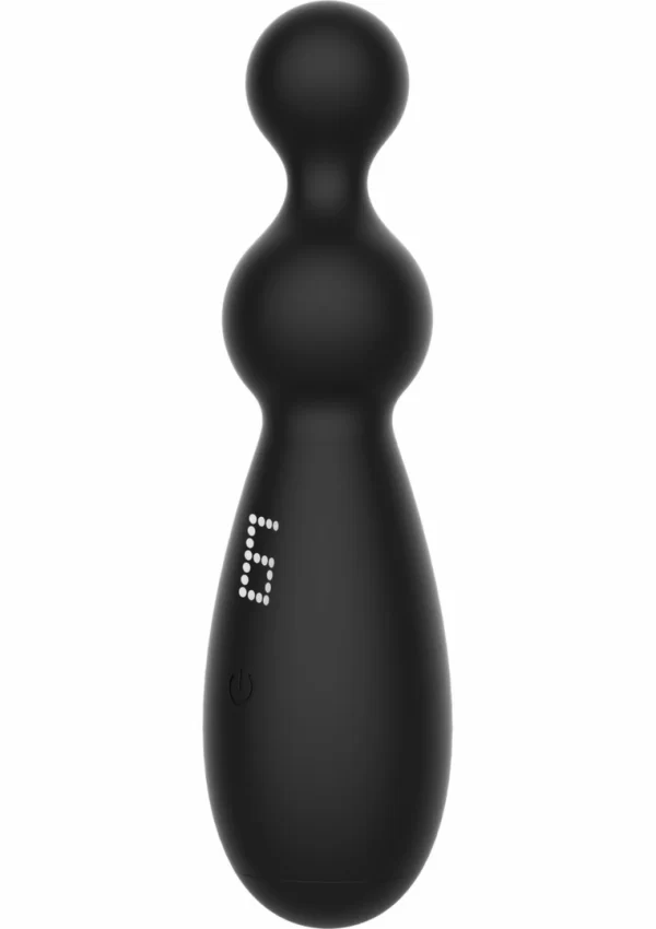 Extreme Twin Thrill Anal Vibrator Silicone Dual Motor Black 8713221840844