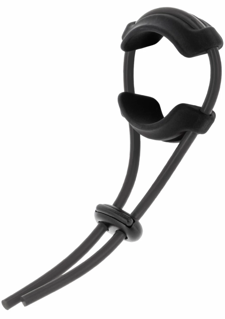 Adjustable Comfort C-Ring by Adjustable - Flexible Silicone System - Anelma sextoys