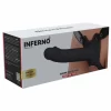 Hidden Desire INFERNO Hollow Strap-On silikonowy 18 cm - regulowana uprzÄ…Å¼