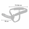 INFERNO Hollow Strap-On Silicone 18 cm