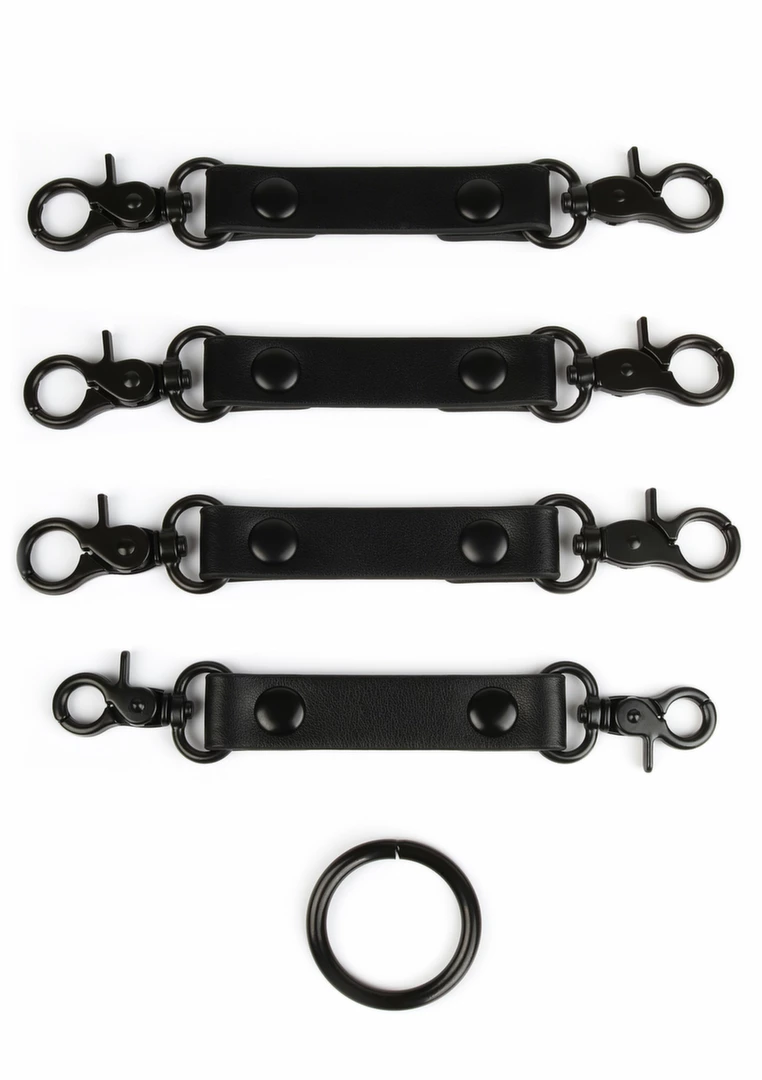 AVANZA Precision Hogtie VANTAGE 8 czarny system wiÄ…zania PU Leather AVANZA Precision Hogtie VANTAGE 8 czarny system wiÄ…zania PU Leather