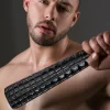 AVANZA FEROS Croc-Embossed Paddle skorzana packa z tÅ‚oczeniem