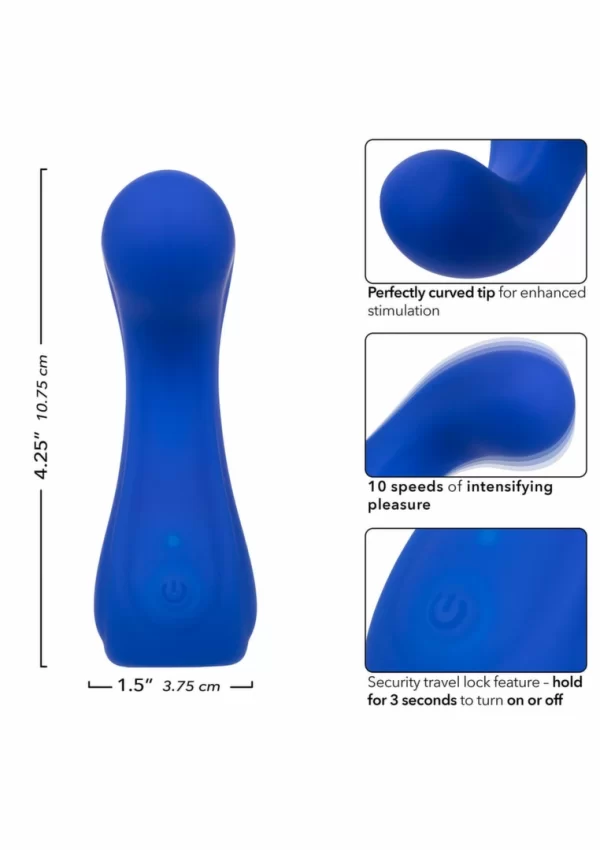 Cascade Curve Intimate Massager with 10-Speed Vibration