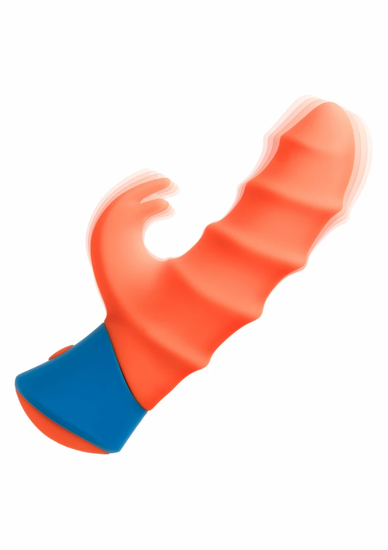 Tickler Vibrator silikonowy model z 10 trybami i pamięcią - vibraattori - Anelma Tickler Rave Vibrator Silicone Waterproof 10 Modes Purple