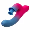 CalExotics Dual Stimulator Suction Vibrator silikonowy 2w1