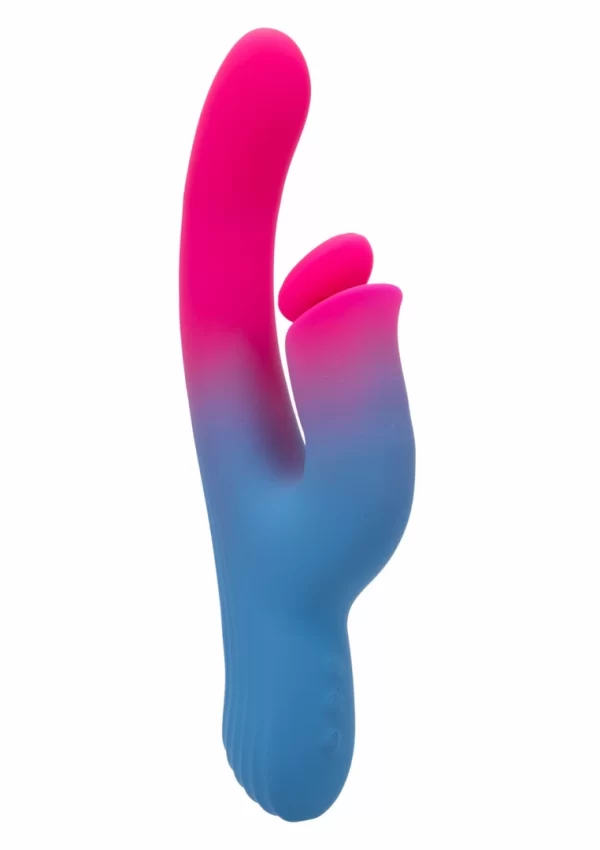 Dual Stimulator Thrusting Vibrator silikonowy IPX7 1000 - vibraattori