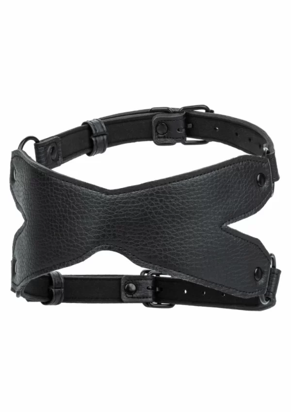 XR Brands X-Mask maska sensoryczna blackout regulowana czarna