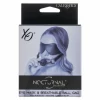 CalExotics Eye Mask & Breathable Silicone Ball Gag Set Black