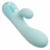 Aura Dual Ripple Silicone Massager 10 Modes Waterproof USB - Anelma Aura Dual Ripple Vibrator silikonowy