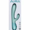 Aura Dual Ripple Vibrator silikonowy - Anelma 10 trybow