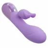 fioletowy - Anelma Aura Dual Bunny Vibrator silikonowy